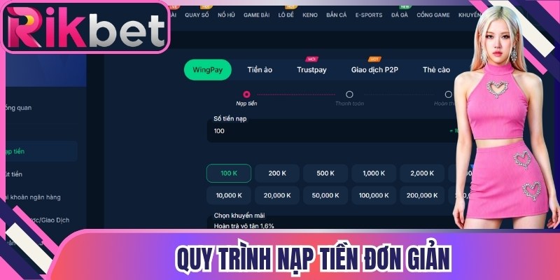 Rikbet a Co Com - Cập Nhật Link Rikbet Mới Nhất 2026 | Nhà Cái Rik bet 9 Quy trình nạp tiền đơn giản